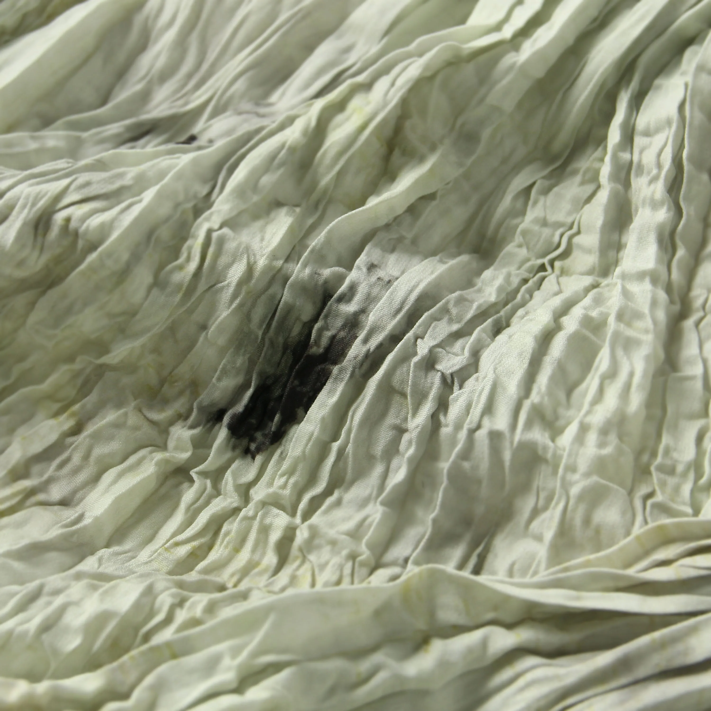 Fashion Fabrics Plant Dyed Ink Printed Fabric Natural Wrinkled Texture Fabric For Shirt Dress Skirt