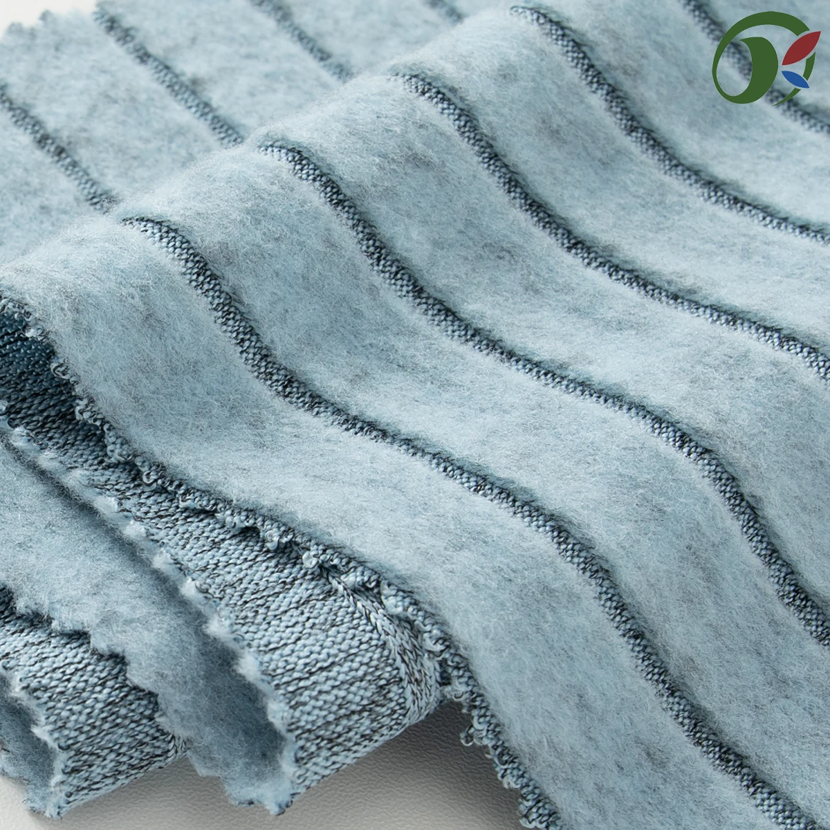 12 * 4 knitted ribbed velvet polyester spandex textile fabric suitable for pants and skirts