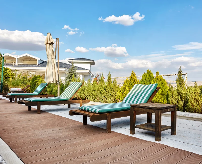 Modern Design Engineered WPC Decking Outdoor Co-Extrusion Composite Decking