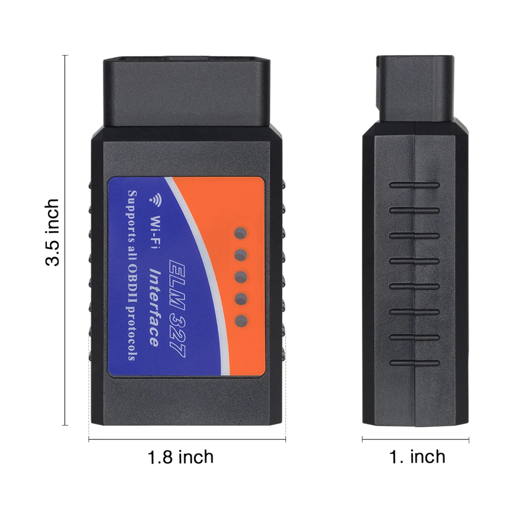 KINGBOLEN With PIC18F25K80 ELM327 WIFI V1.5 OBD2 Scanner Car Repair Equipment Auto Diagnostic Scan Tool for IOS Android