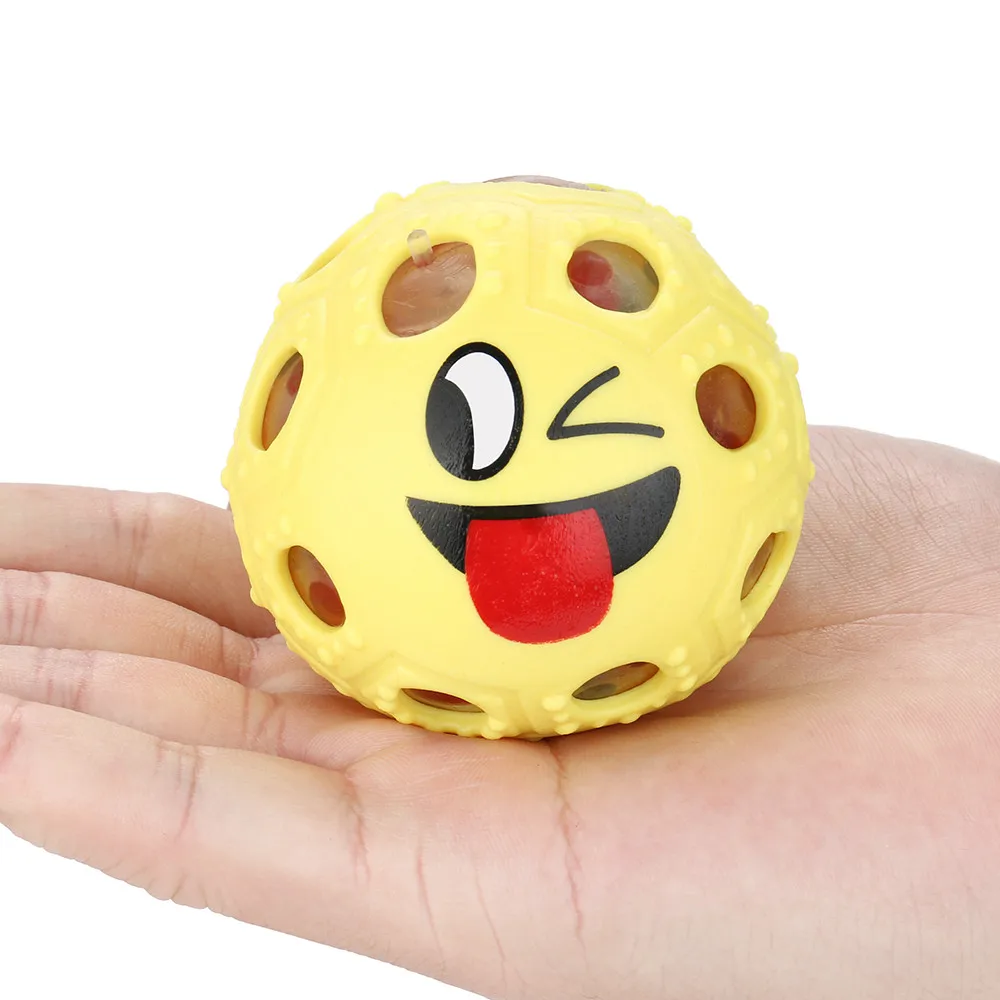 Emoj Grape Ball Spongy Bead Squishies Toy slow rising soft Anxiety Relief Stress Ball fun antistress toy