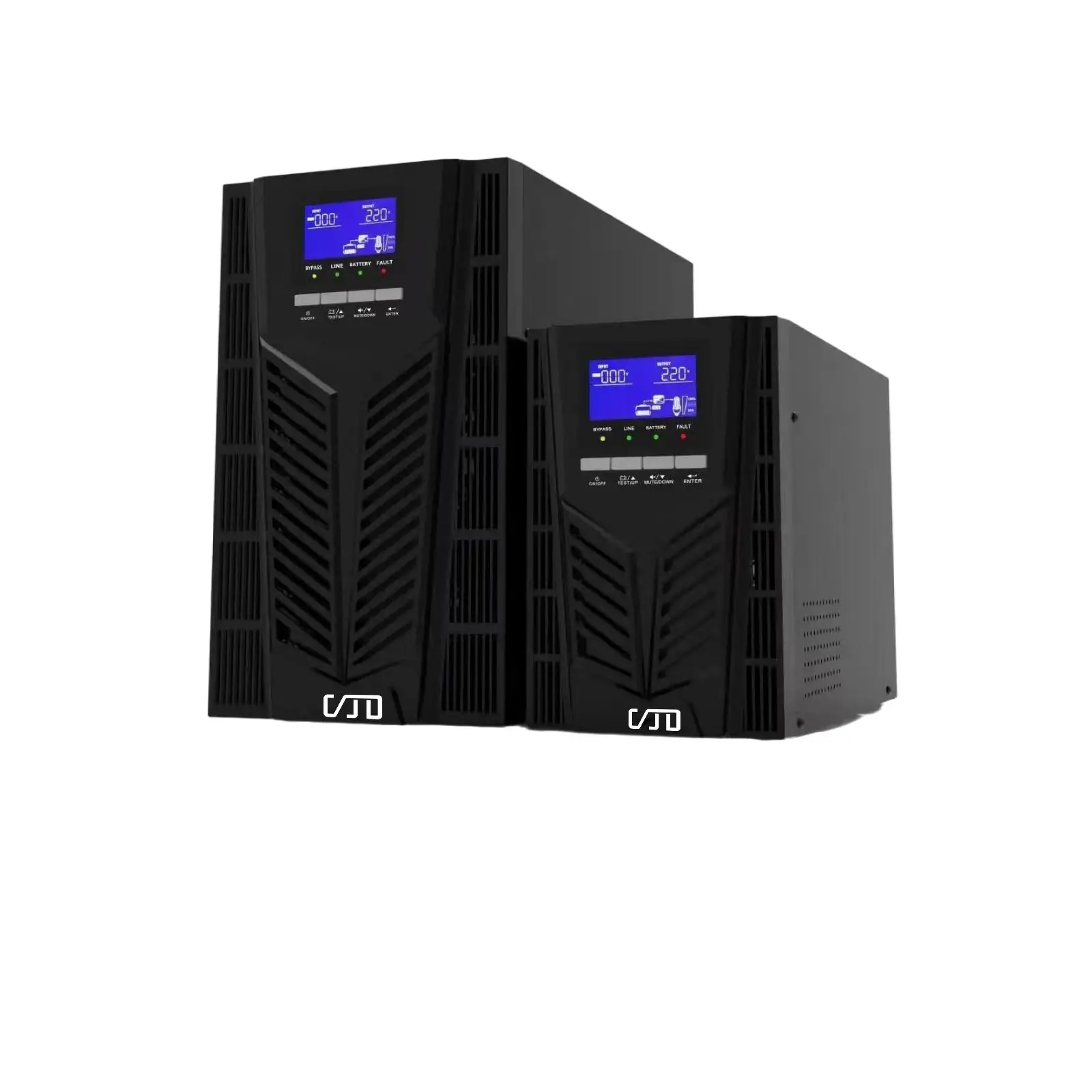 Large Capacity Online UPS Uninterruptible Supplies Portable Power Supply LCD Display UPS for Home Use