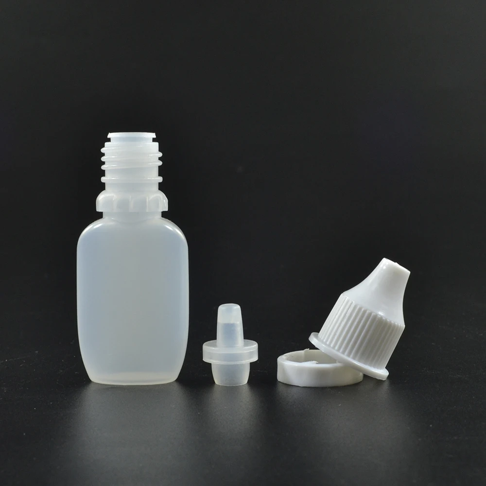 10 ml 20 ml 30 ml 50 ml 60 ml 100 ml Little small squeeze mini condiment factory price bottle for eye dropper