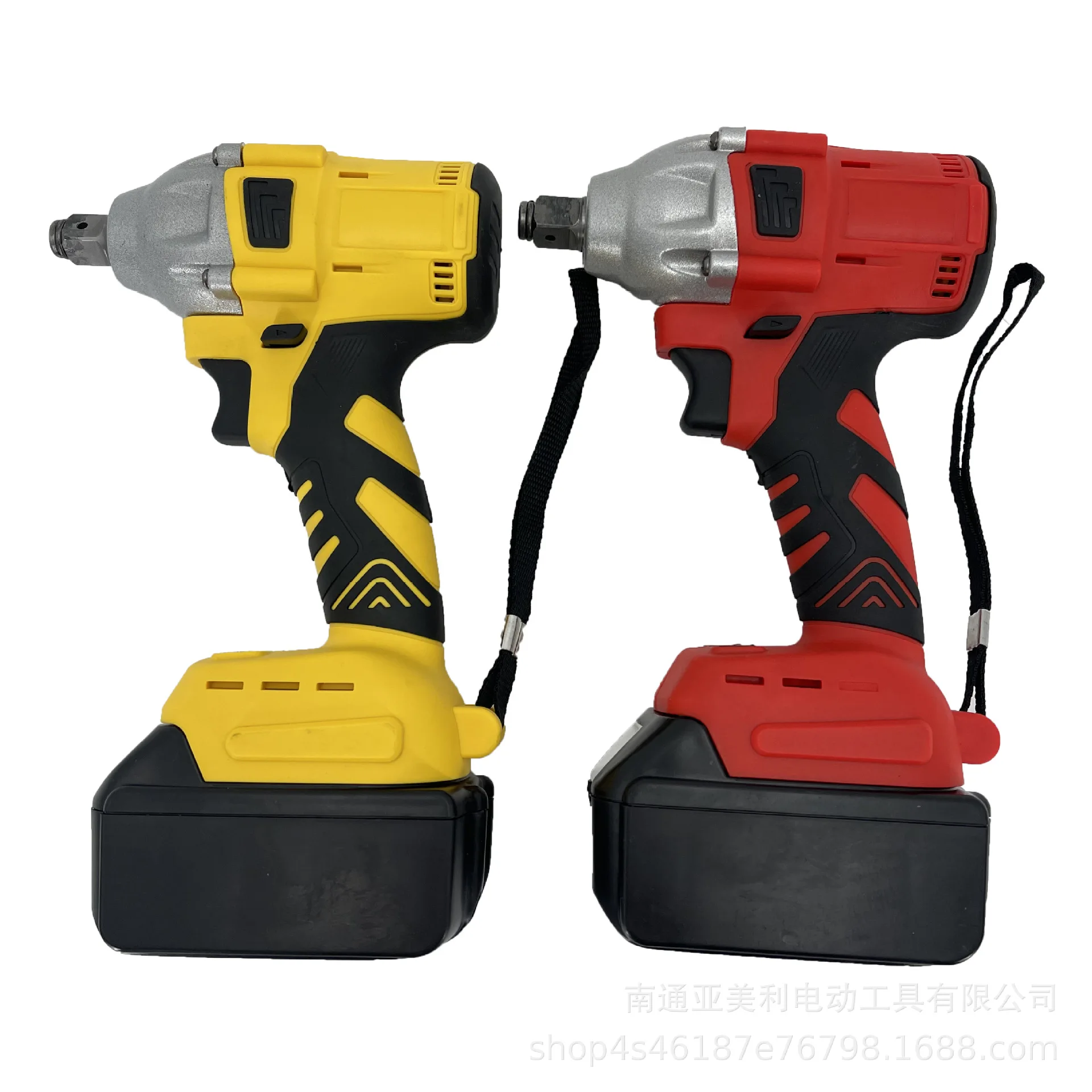 Large Capacity Brushless High Torque Electric Li-ion Impact Wrench for Car Repairment Tire Assembly Cordless
