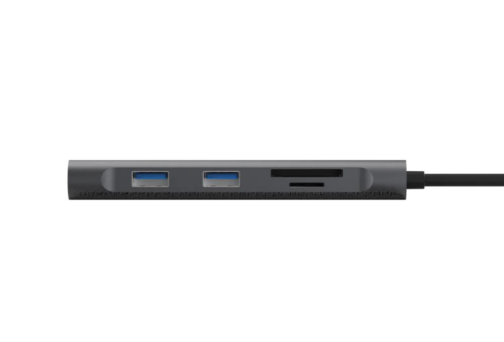 Устройство для чтения карт usb адаптер 5-разъемное зарядное usb-устройство Тип c док-станция ноутбука с USB 3 0 TF/SD 4k HD 5 в 1 несколько портов C