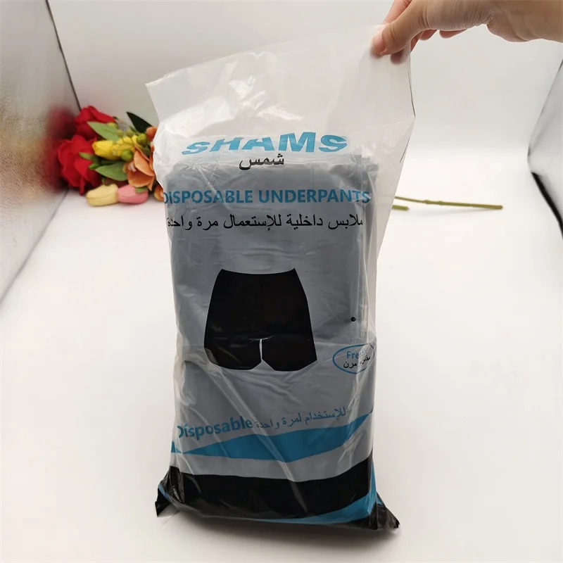 eco-friendly Disposable Shorts Panties spa sauna pants Non-woven massage spa foot bath pants Hotel supplies hospital club