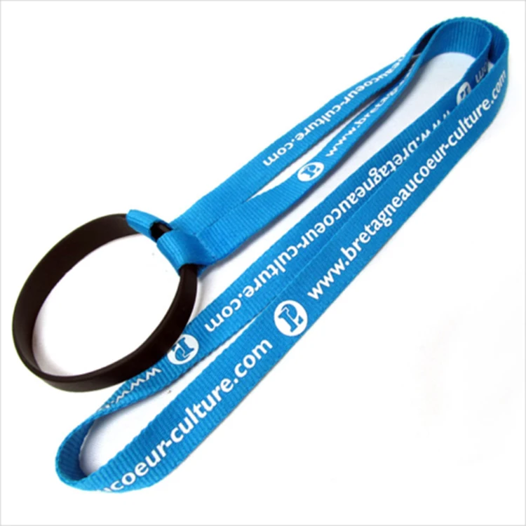 
Factory Direct Supply Bottle Beer Cup Holder Lanyard with cup holder 
