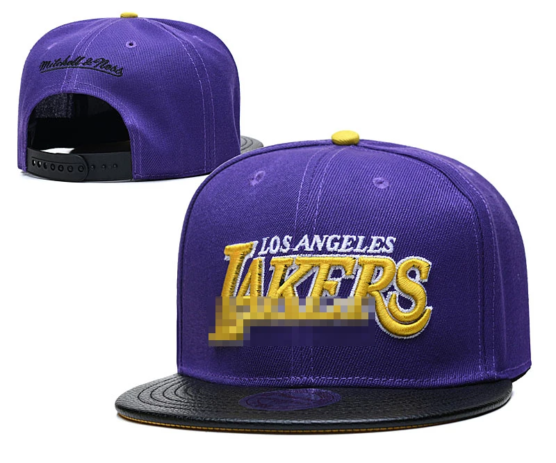 2022 Hot Sale Laker Embroidered Basketball C-aps Mens Adjustable Snapback C-aps 93 Style Fashion Sports Hats