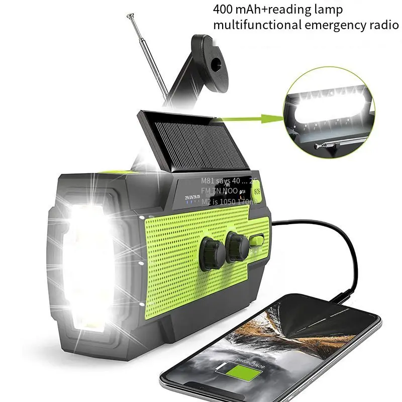 Multifunctional solar emergency charging lamp outdoor camping lamp