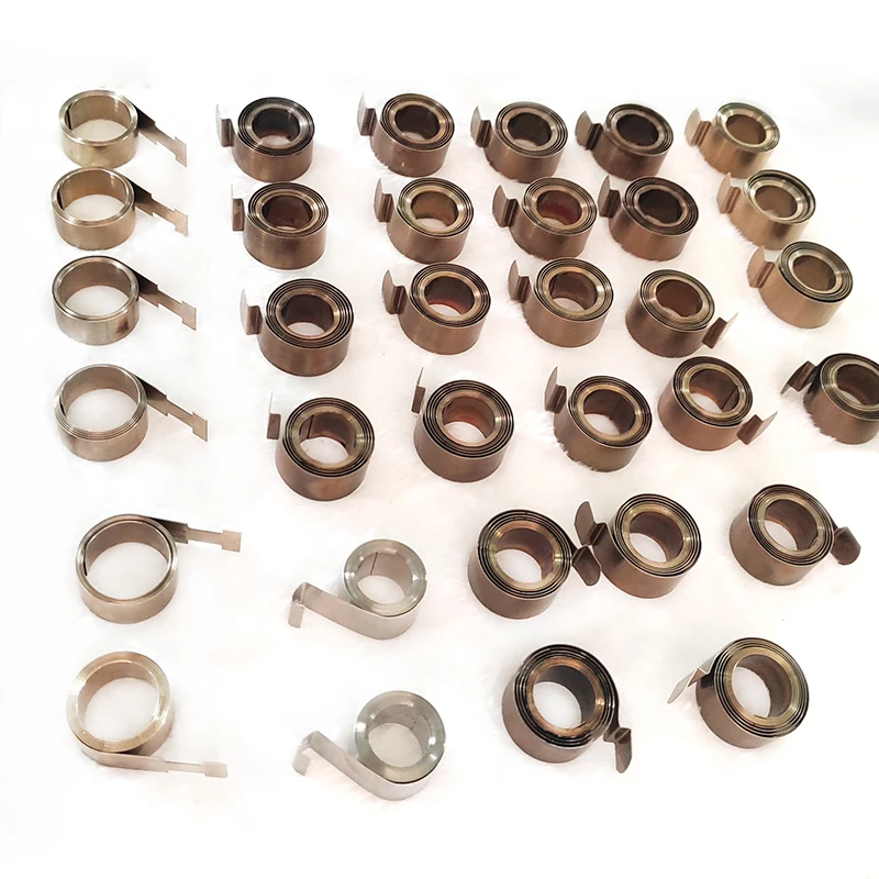 roller shutter flat power spring constant torque spring 3mm constant force clockwork spiral spring for toy