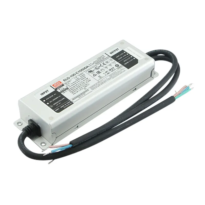 Mean Well ELG-100-C Constant Current Power Supply 297V High Voltage Power Supply LED Driver