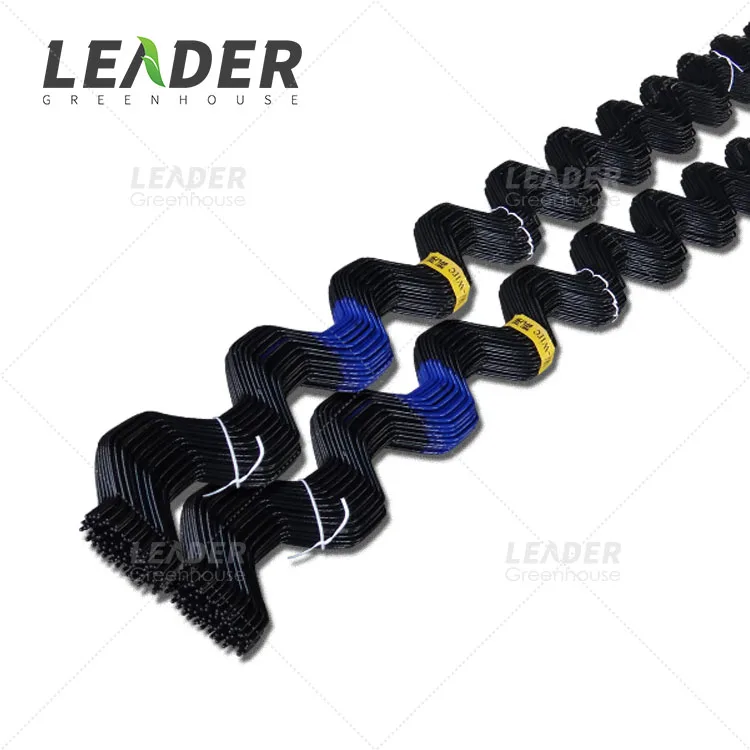 
agricultural greenhouse used accessories 2.0mm plastic coating wiggle wire 