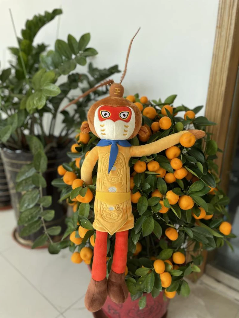 New Design Cute Cartoon Sun Wukong Plush Toy Customized Stuffed Animal Doll Monkey Plush Toys