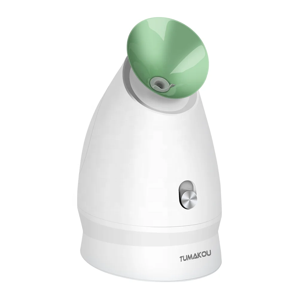 
TUMAKOU Facial Steamer - Nano Ionic Face Steamer for facial - COOL Warm Mist - 25 & 60 Min Steam Time - Home SPA Face Humidifier 