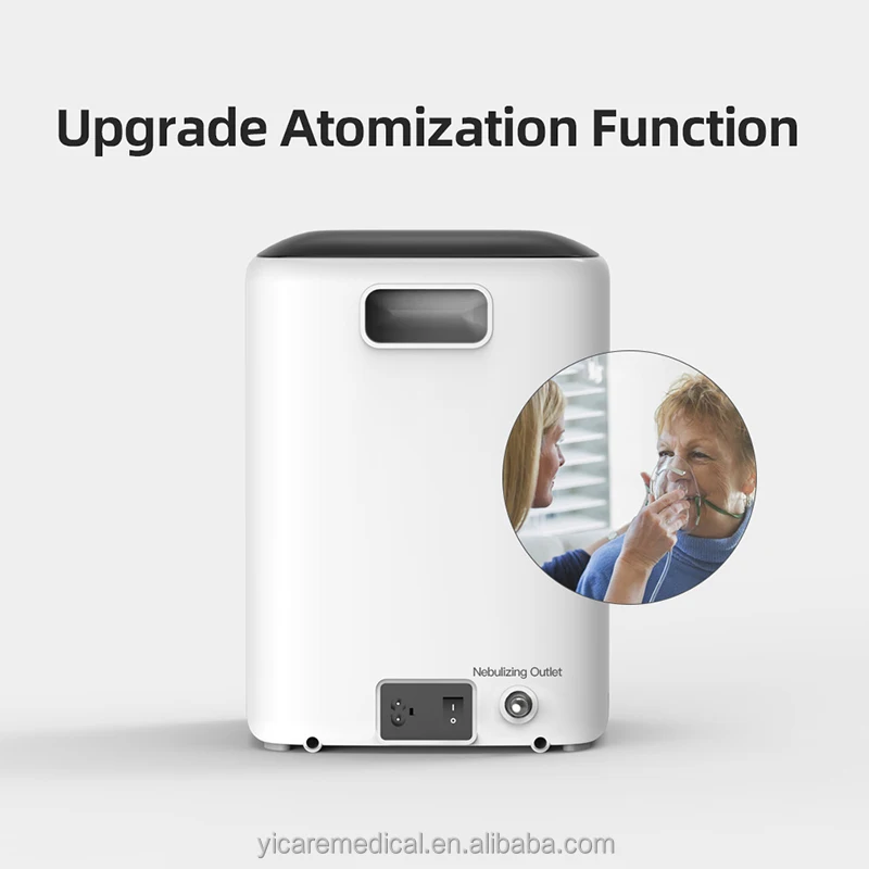 2025 New trend micro household travel oxygen generator High purity intelligent 1-7L automotive oxygen generator