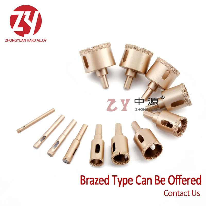 
Precision Forging Glass Hole Saw,Diamond Hole Saw Drill Bit 