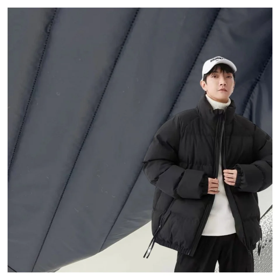 waterproof downproof  400T Nylon Taffeta  290T Polyester Taffeta recycled quilting fabric for jacket