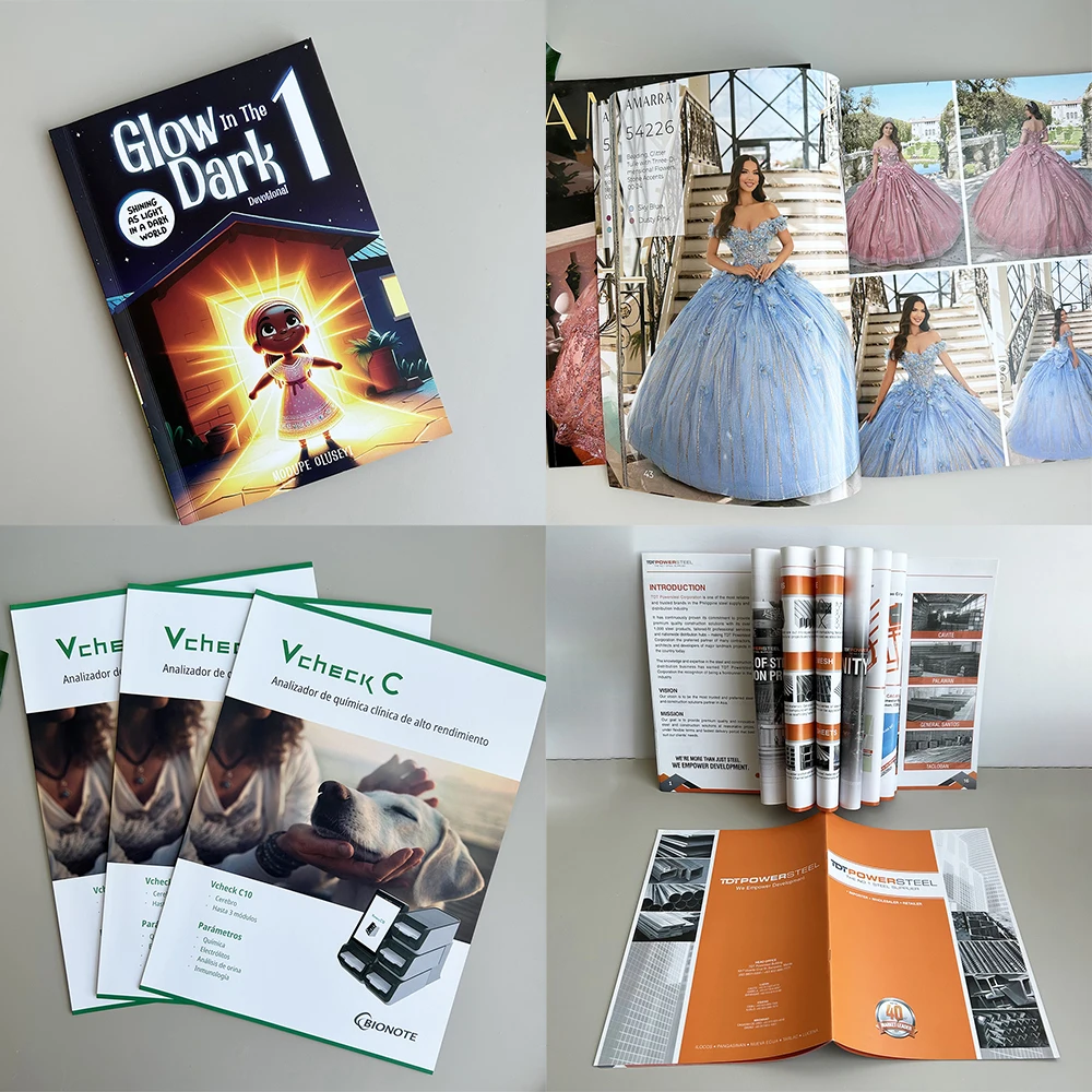 Factory direct custom design folded products instruction booklet different user manual printing