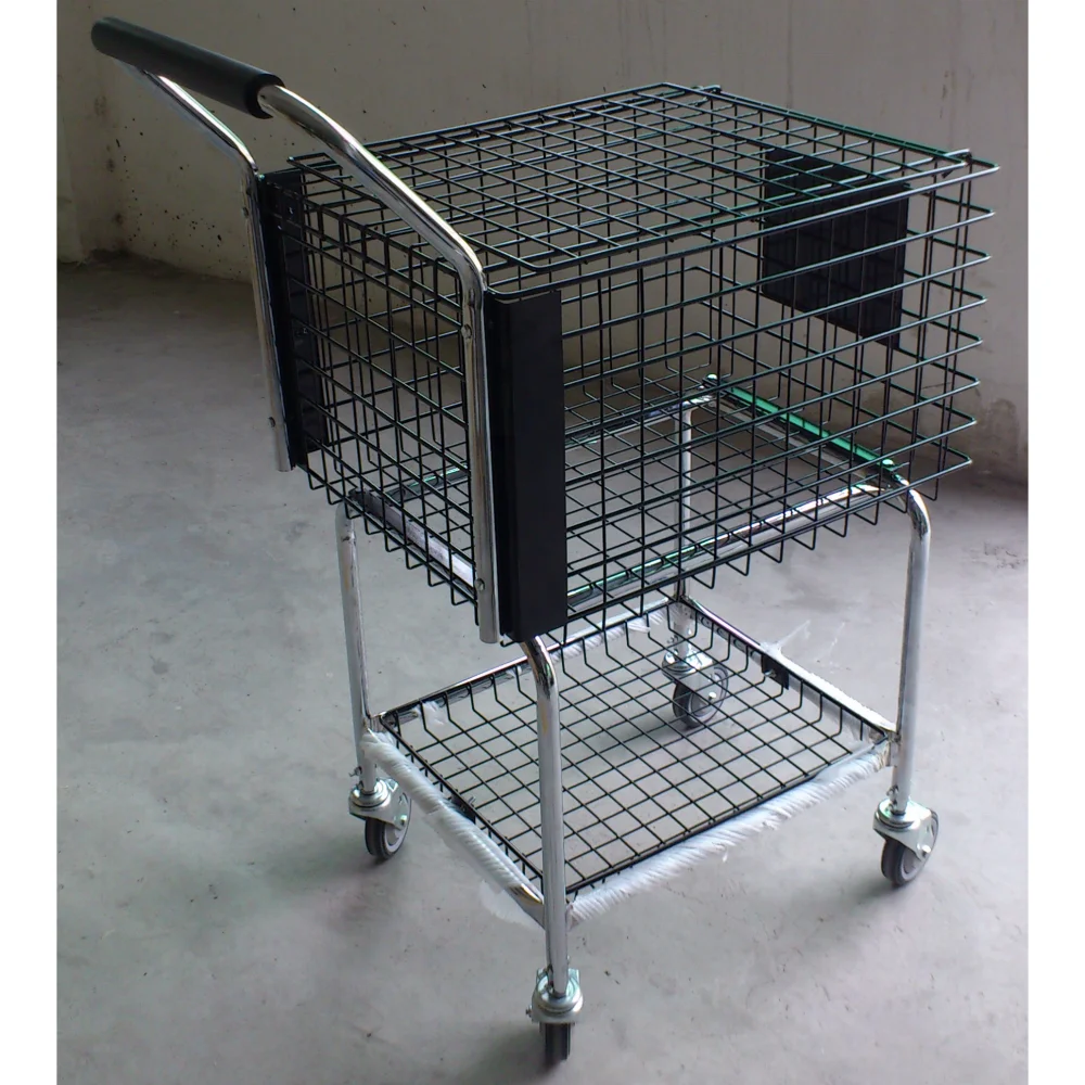 Сверхмощный дизайн большой емкости подвижный металлический теннисный мяч тележка для теннисных мячей корзина для теннисных мячей