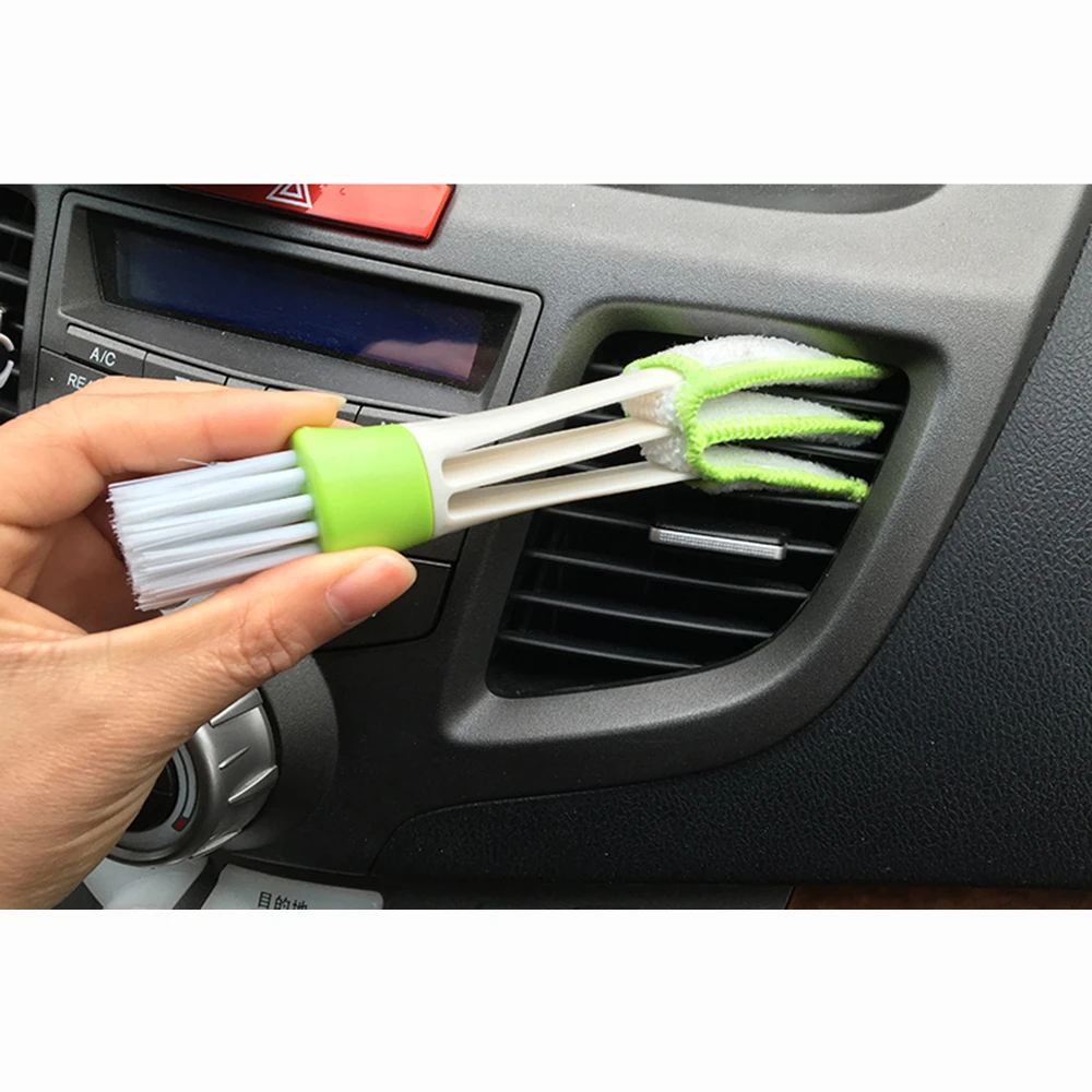 Car Wash Brush Extendable Ice Scraper Snow Foam Sponge Brush soft bristle dashboard soft hog boar hair car detailing brush