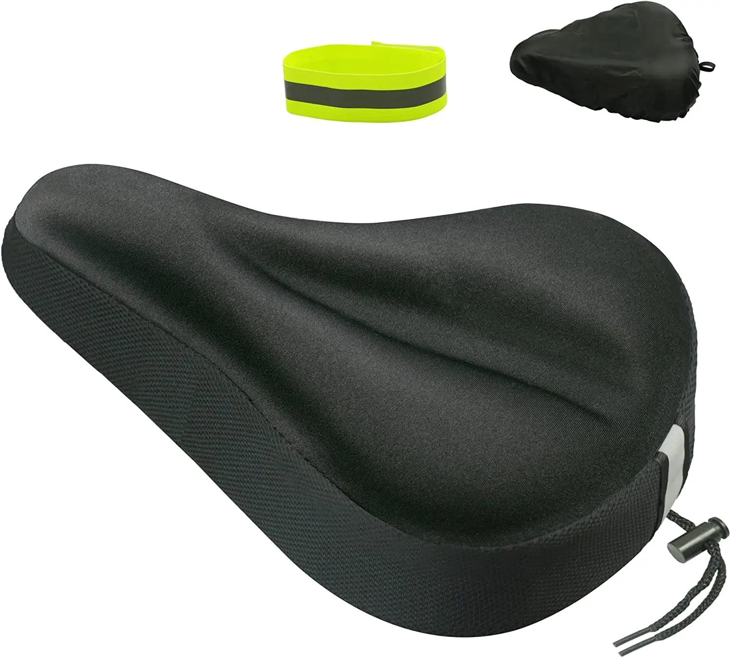 Cycling Accessories Silicone Gels Bicycle Seat Cushion thickened sponge Adjustable elastic MTB Road Bike Saddle Cover seat