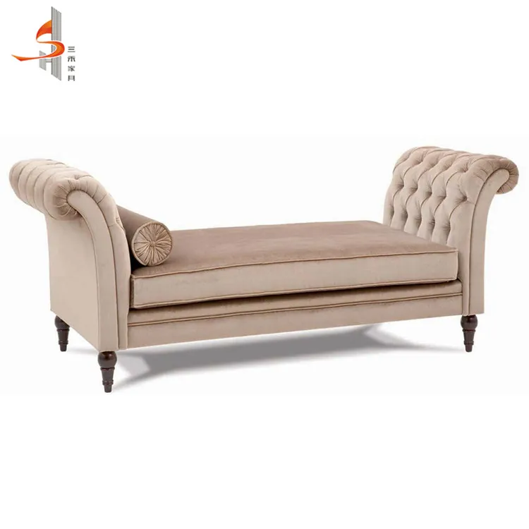 Foshan manufacturer oem french design leather chaise lounge suite sofa set