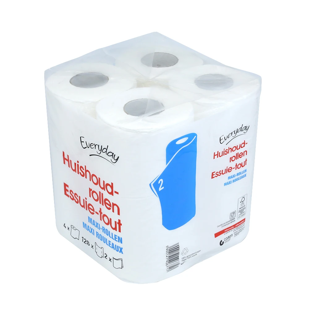 
Wholesale custom Turkish kitchen Disposable Water Absorption Soft Kitchen Paper Towel Rolls 