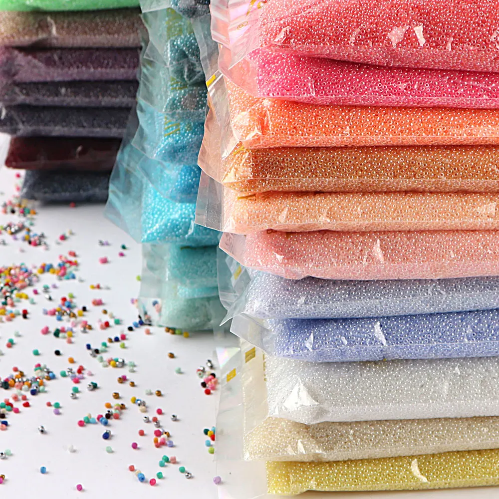450g/Bag   2/3/4mm    Glass Beads   Spacer Seed  Beads For Jewelry Making