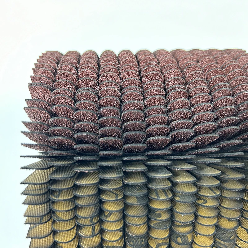 slashed sanding cloth flap wheel custom wood working tools for material surface polishing and cleaning