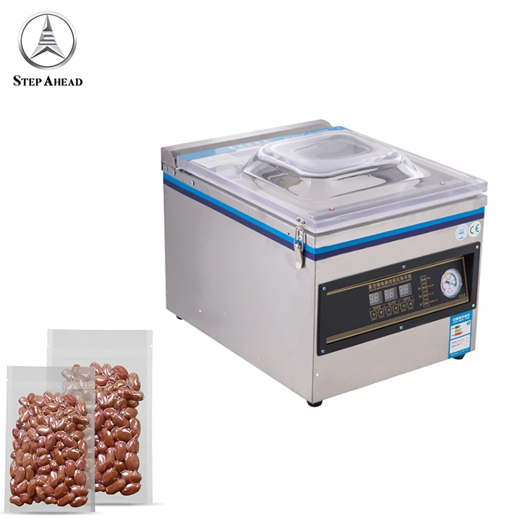 Meat Packing Machine China Food Container Sealing Machine Table Top Vacuum Packing Machine For Fresh Fruit Vegetable Meat Vacuum