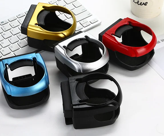 2019 factory hot sales 72 degrees rotating fold up bottle cup holder multi function car drink holder