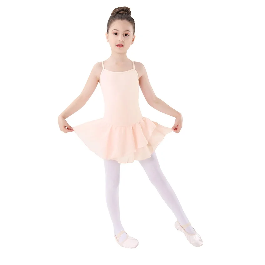 Himiberg Wholesale Ballet Tutu Princess Dance Dress Children Gymnastics Dancewear Kids Training Leotards