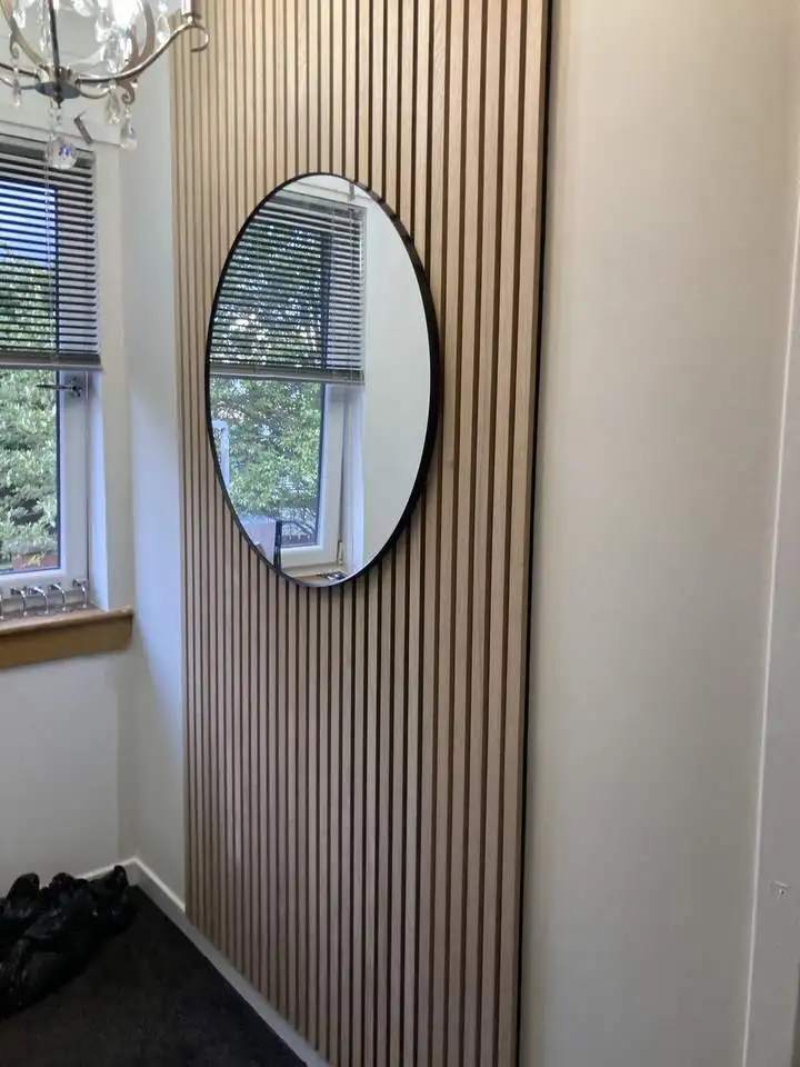 interior decoration soundproof wood wall acoustic panel