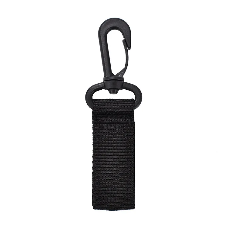 Wholesale Outdoor Tactical Molle Webbing Buckle Climbing Belt Swivel Carabiner Clip Hook Hunting Quick Release Accessories