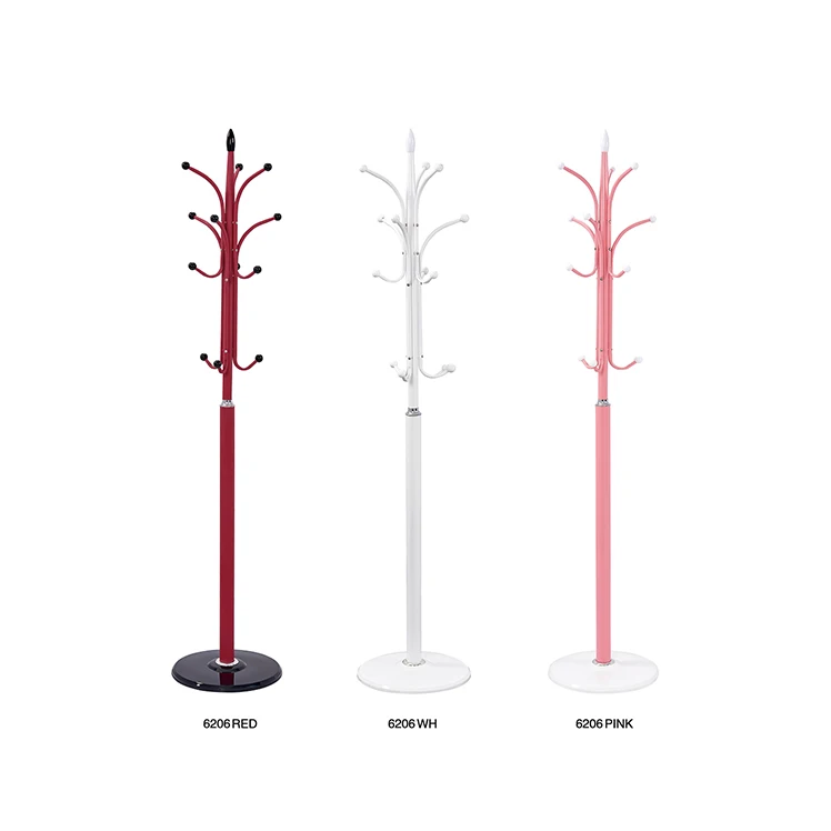 space saving luxury multifunction floor cactus tree standing clothing bag entryway coat rack metal coat hanger stand for clothes