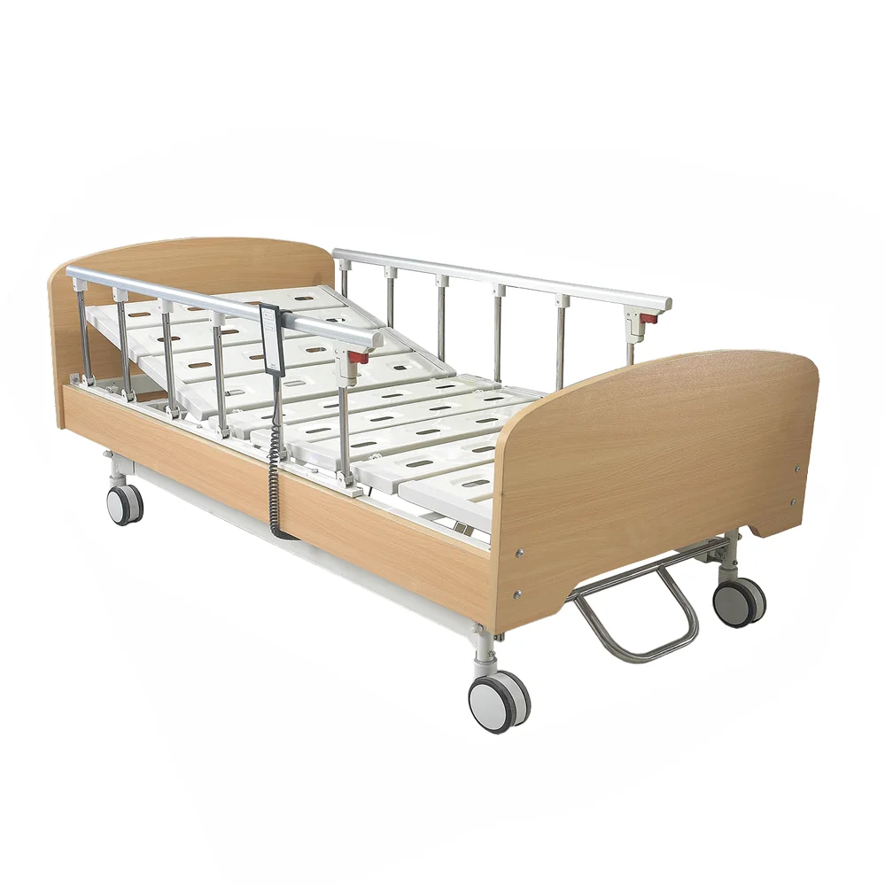 Wooden Electric Medical Elderly Patient Nursing Room Hospital Furniture Clinic	Automatic Rotating Home Care Bed