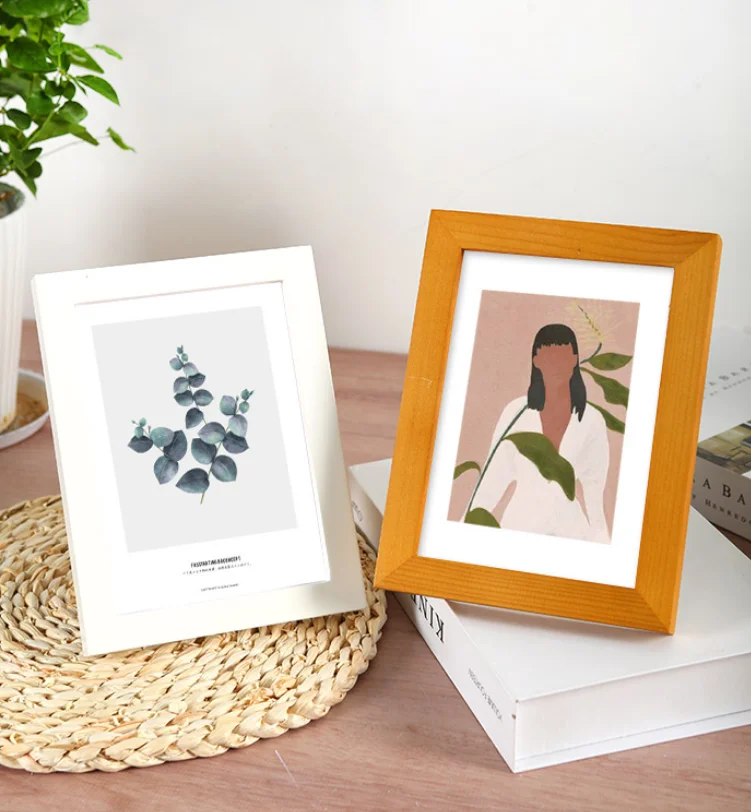 Wooden Frames picture A4   A3 Poster Frame for 6x8 8x11 Pictures Black Wood Picture Frames Set of 3  4  6