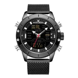 IMISS Men Watches Luxury Minimalist Calendar Stainless Steel Waterproof Luminous Date Week Sport Wrist Watches For men