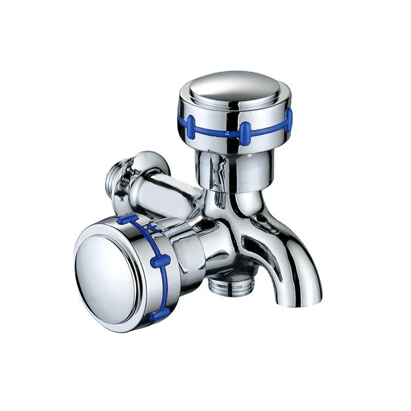 Wholesale New Design  Modern Style Zinc Metal Washing Machine Faucet Double Handles Multifunctional Faucet