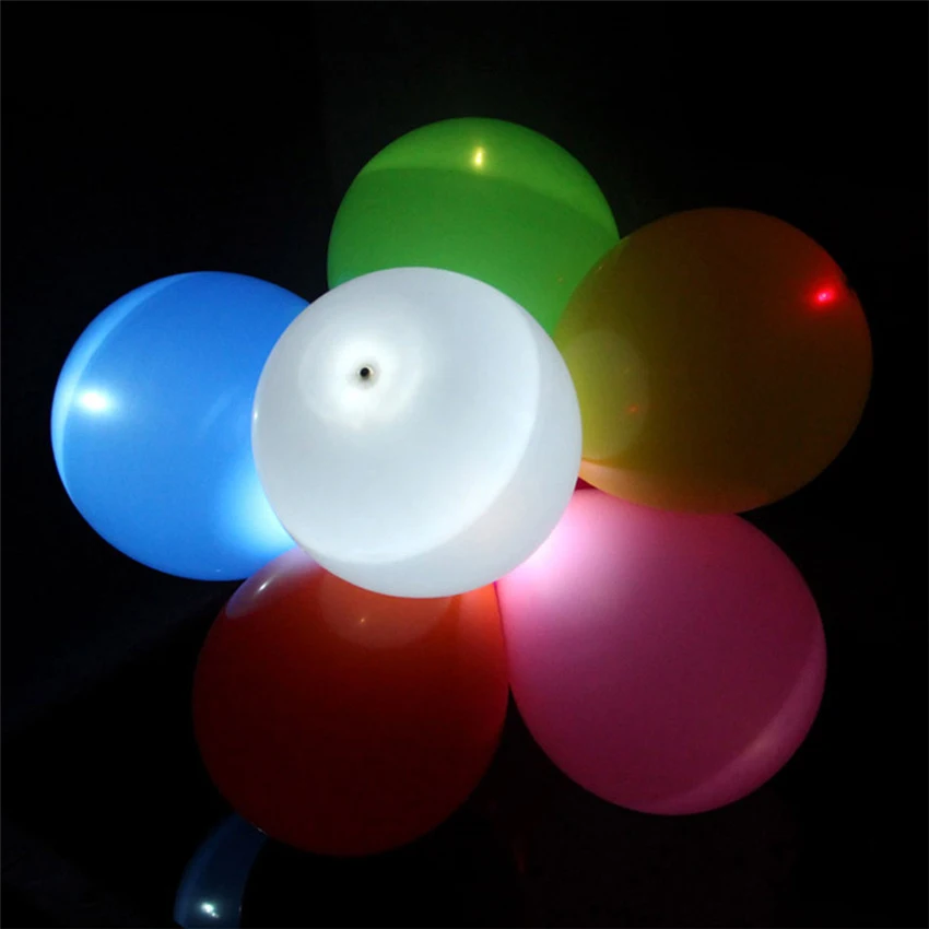 New custom logo  clear glowing globos flashing  lights up  Led Balloon With Light