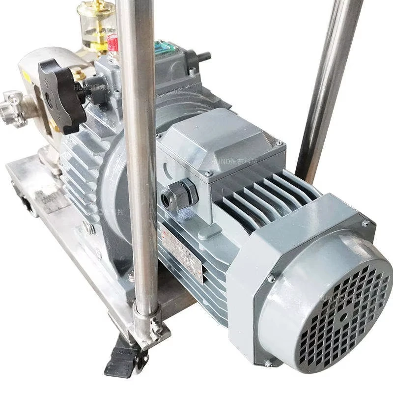Stainless Steel Spaghetti Tomato Sauce Cam Rotor Pump Colloid Pump With Variable Frequency Drive VFD 200-500rpm