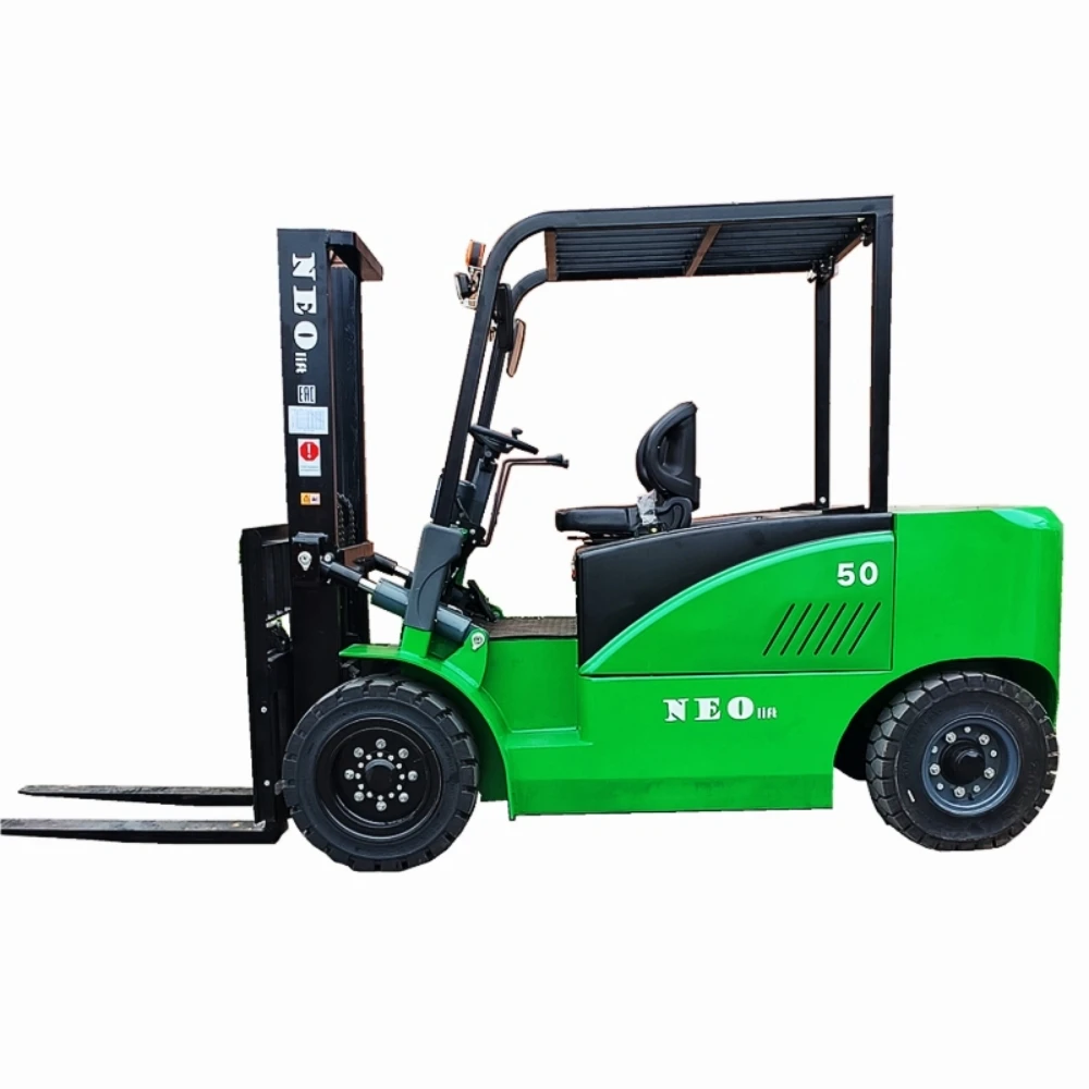 NEOlift 5 ton 5000kg electric lithium battery forklift max.lifting height 7 mts with ZAPI controller