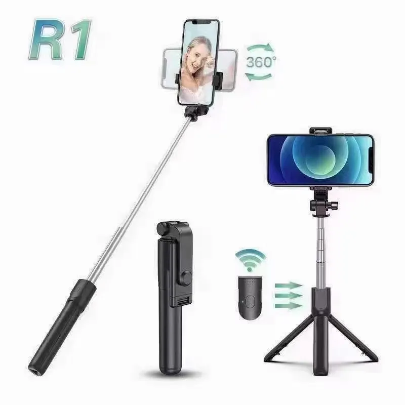 Selfie Stick with Tripod Stainless steel ABS Selfiestick Phone Smartphone Selfie-Stick for iPhone Samsung Huawei