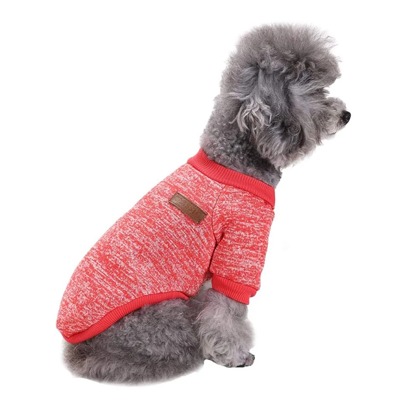 Manufacturer wholesale multi-colors pet apparel classic dog clothes warm and fashion dog sweater