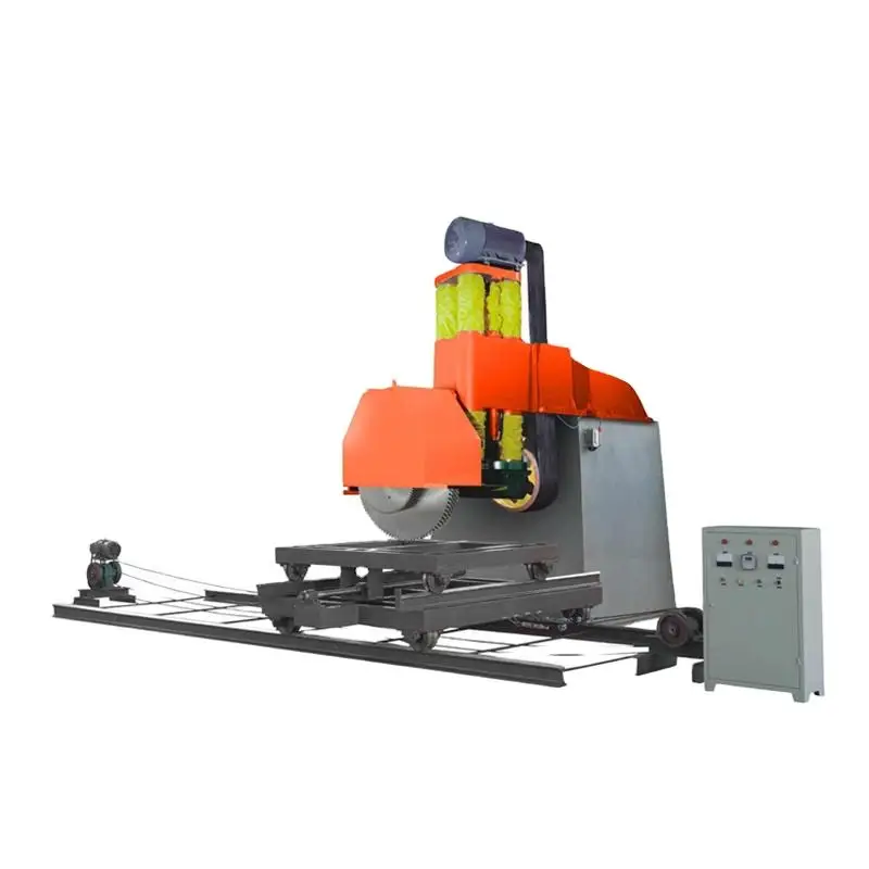 High performance single arm hydraulic multi blade stone cutting disc granite cutter machine stone machinery