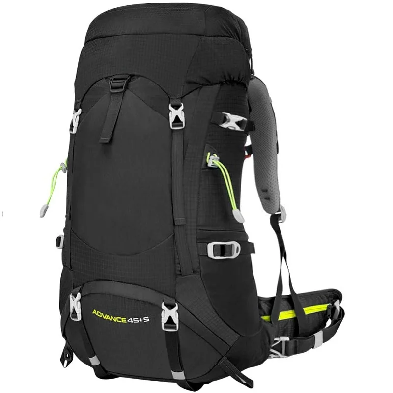 2022 Hot Sell Outdoor Camping 45 + 5 L Waterproof Custom Tactical Travel Hiking Backpack