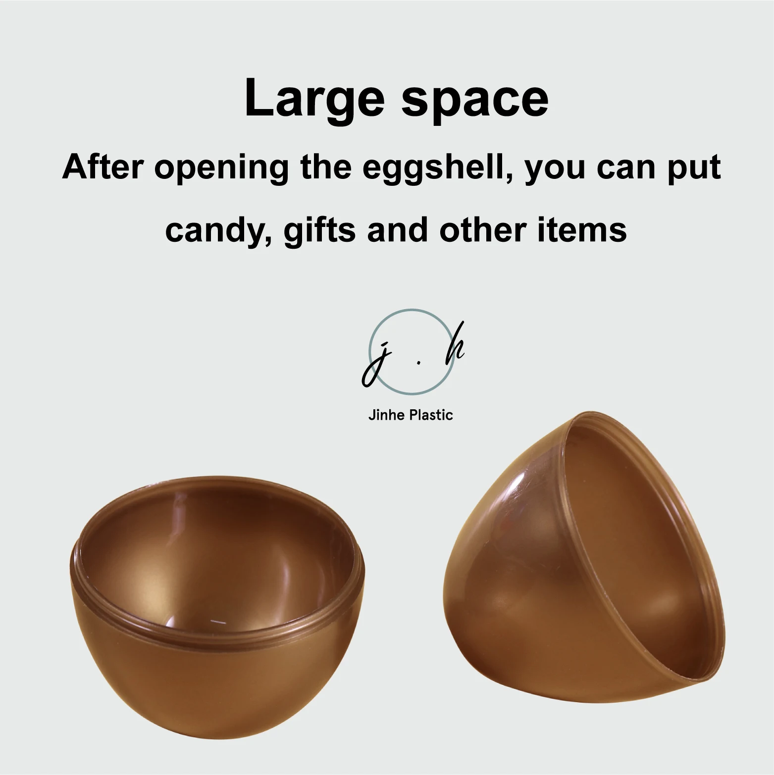 Fillable Giant Plastic Easter Eggs Jumbo Plastic Easter Egg with Handle Party Supplies