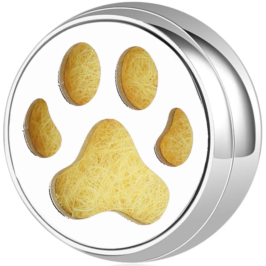 New product small magnetic aromatherapy essential oil perfume diffuser button clip