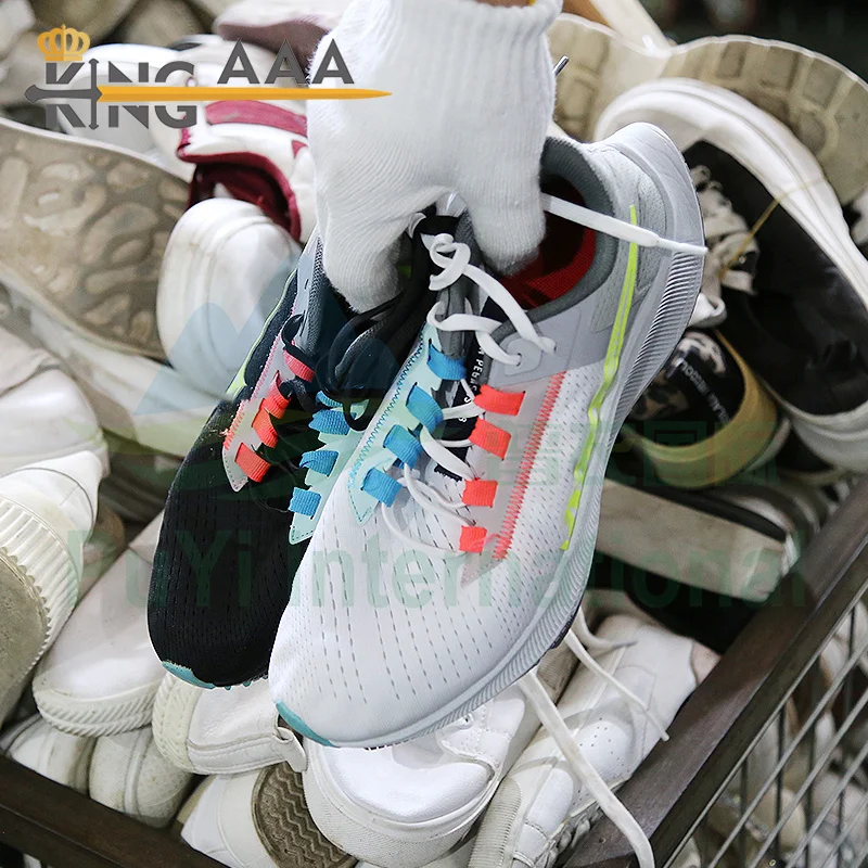 Famous Sports Shoes inventory Low Top Used Shoes Stock Store Branded Second Hand Basketball Style Shoes Bales usa