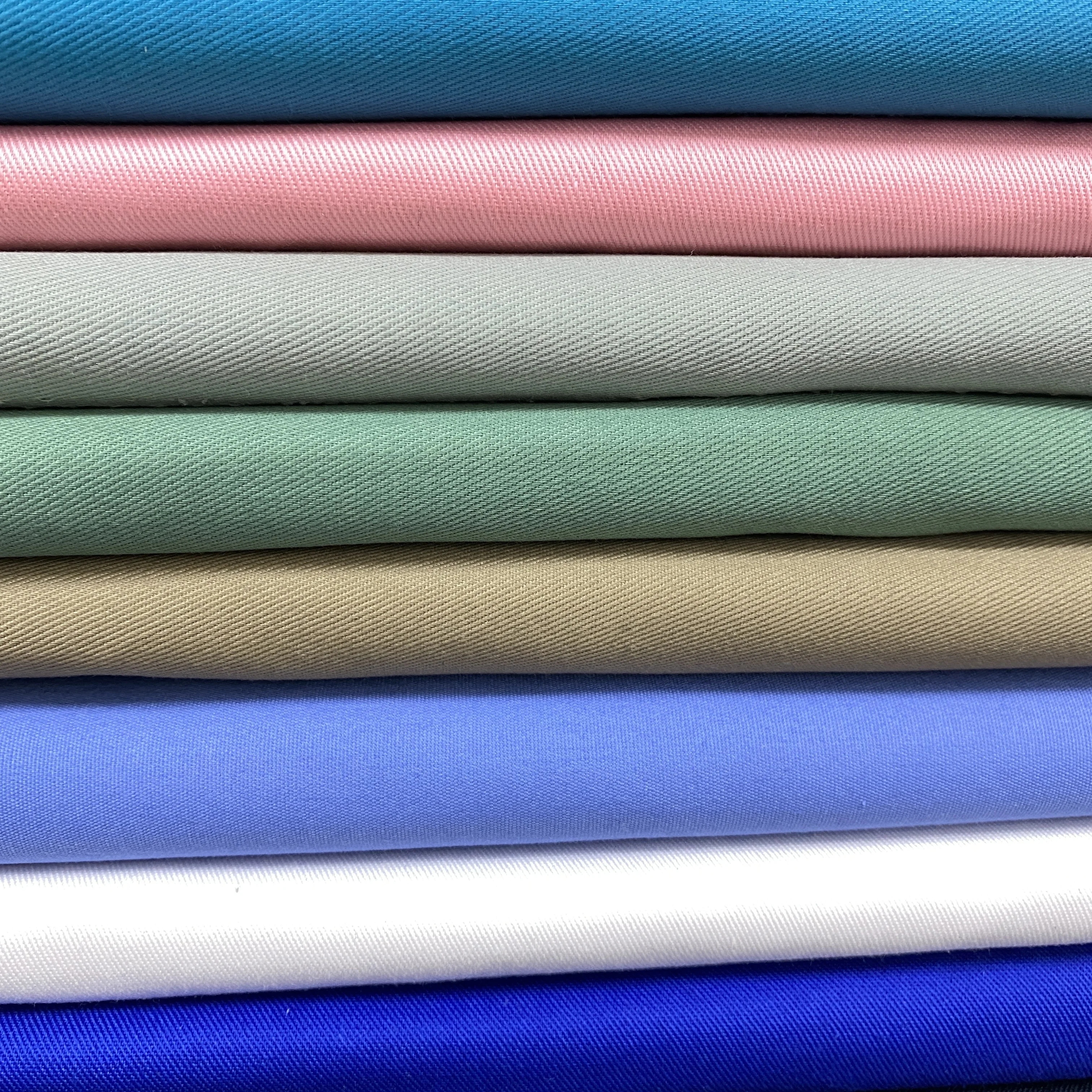 free sample in-stock 65 35  polyester cotton plain twill 21 21 108 58 160gsm 180gsm 230gsm for workwear fabric